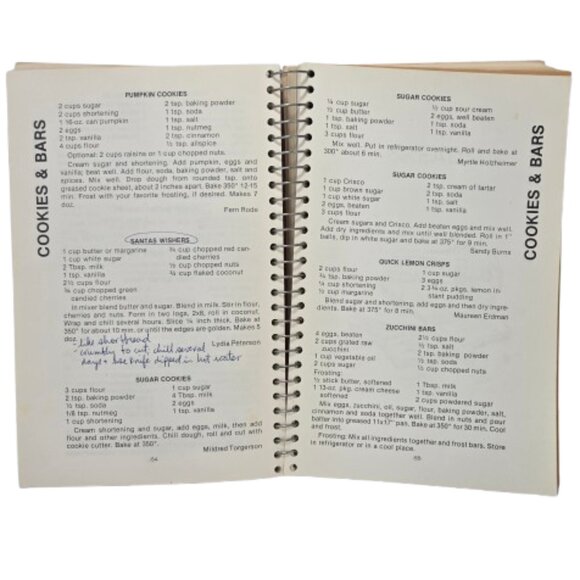 Vintage 1980s Cookbook St. Mark's Lutheran Church Benson, Minnesota USA - Picture 8 of 16